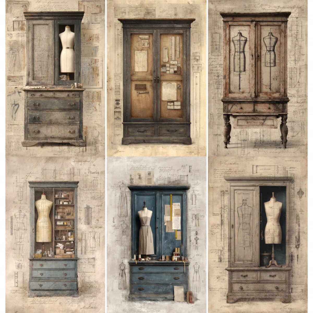 vintage preview 4 – Journal Pages