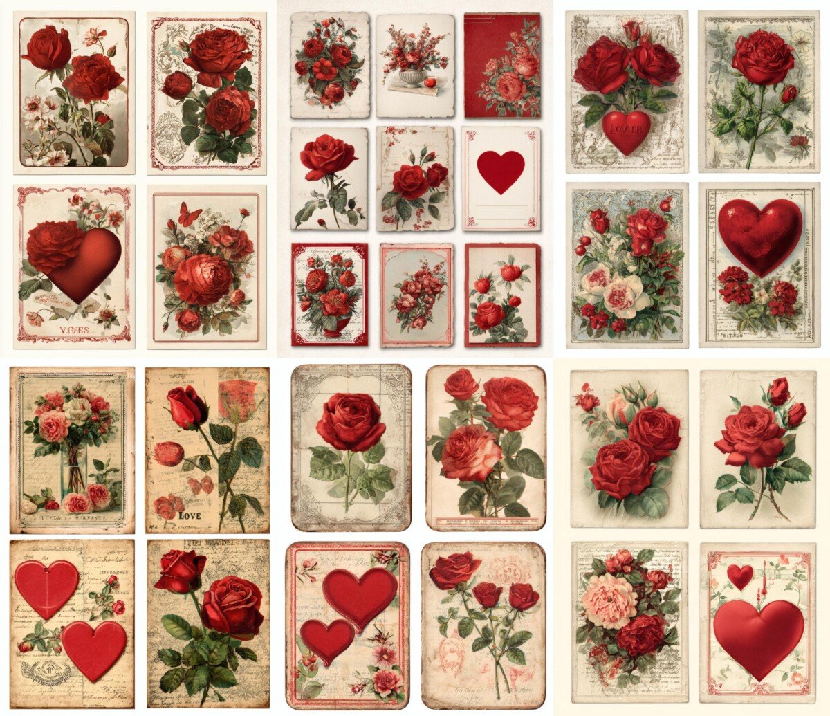 vintage preview 4 – Journal Pages