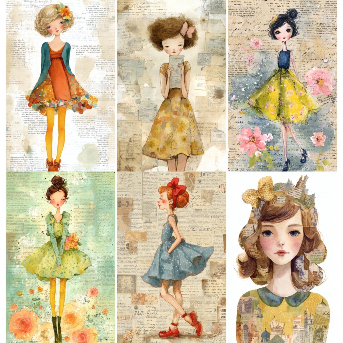 whimsical preview 2 – Journal Pages