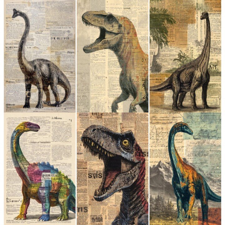 dinosaur preview 2 – Journal Pages