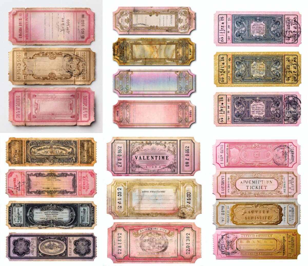retro – Retro Valentine Tickets