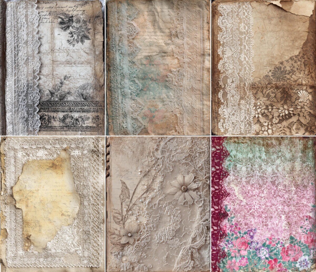 vintage preview 2 – Journal Pages