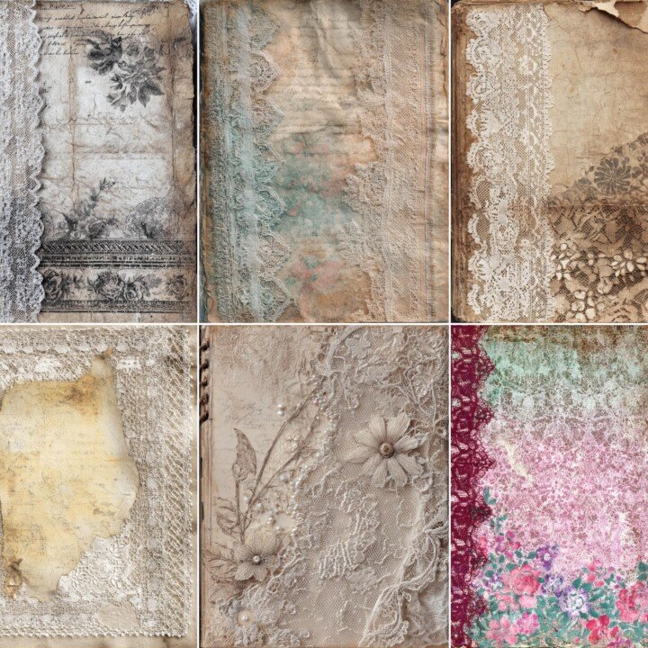 vintage preview 2 – Journal Pages