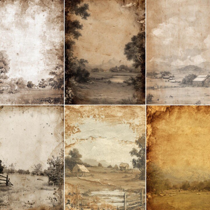 farm – Farm Landscape Junk Journal Kit