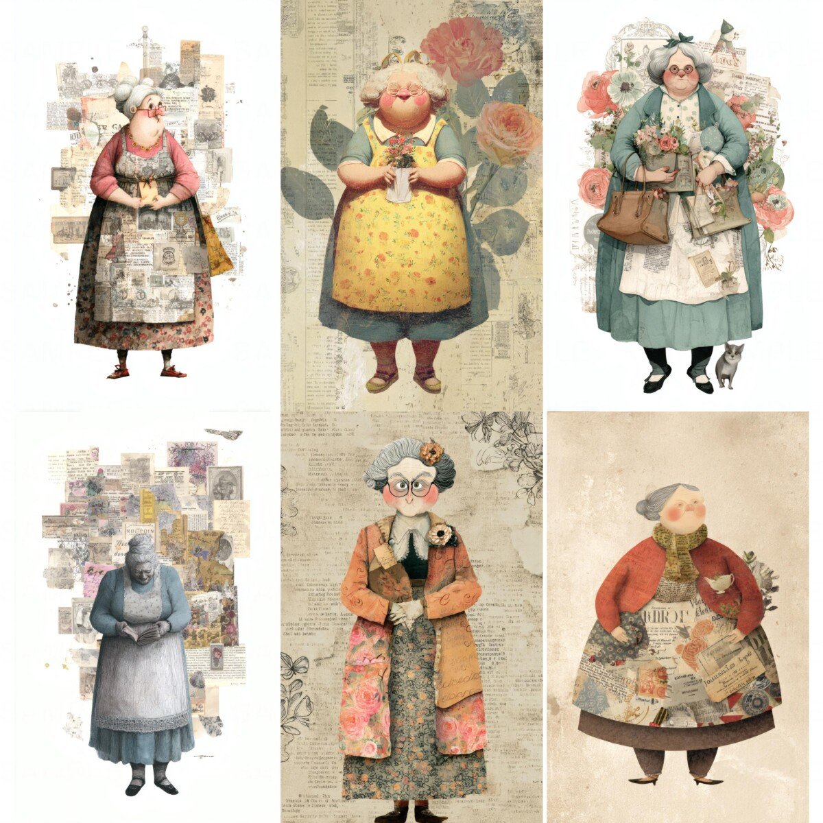 whimsical preview 6 – Journal Pages