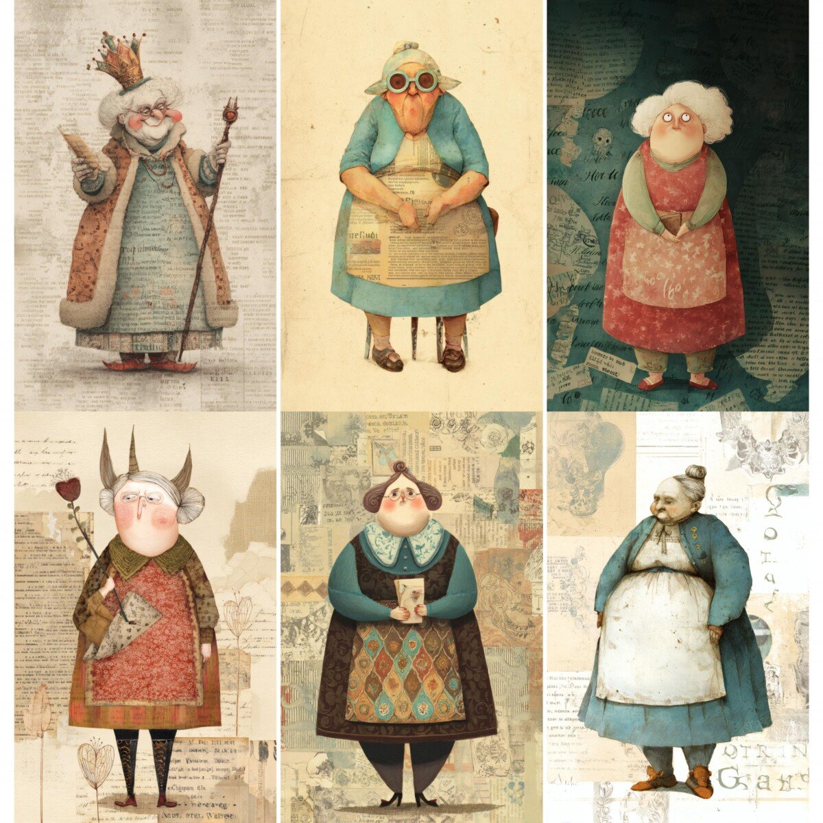 whimsical preview 5 – Journal Pages