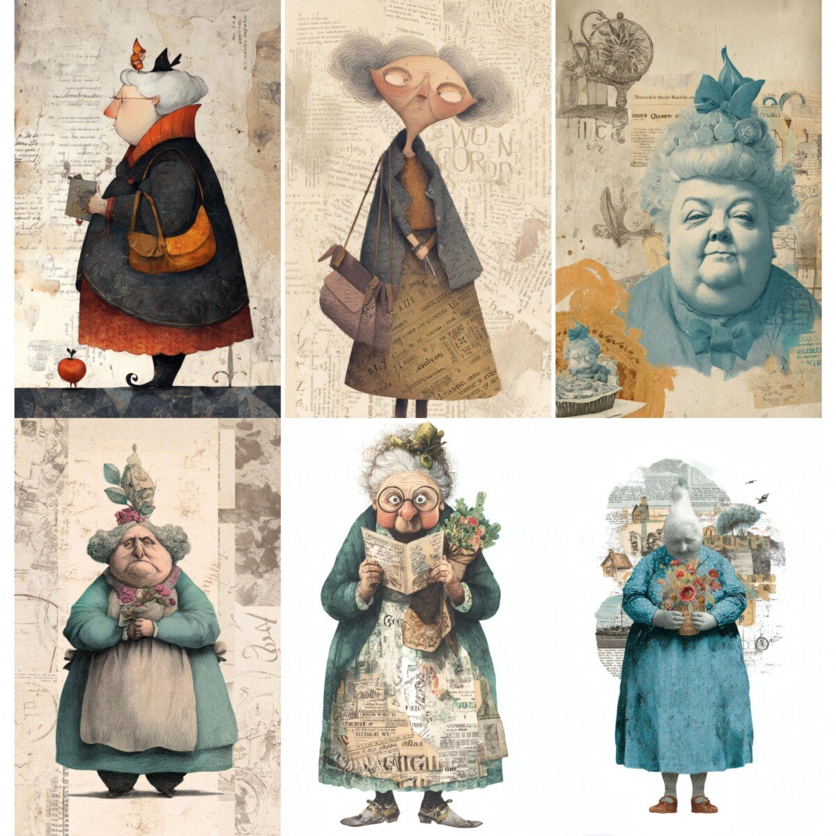 whimsical preview 8 – Journal Pages