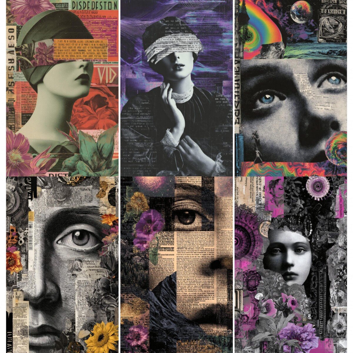 vintage – 52 Vintage Junk Journal Pages