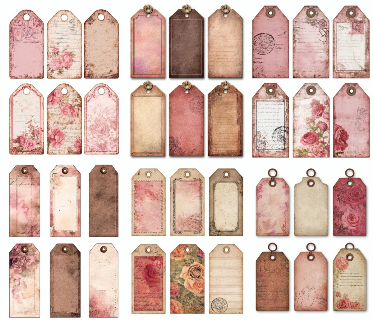 vintage preview 8 – Labels & Tags