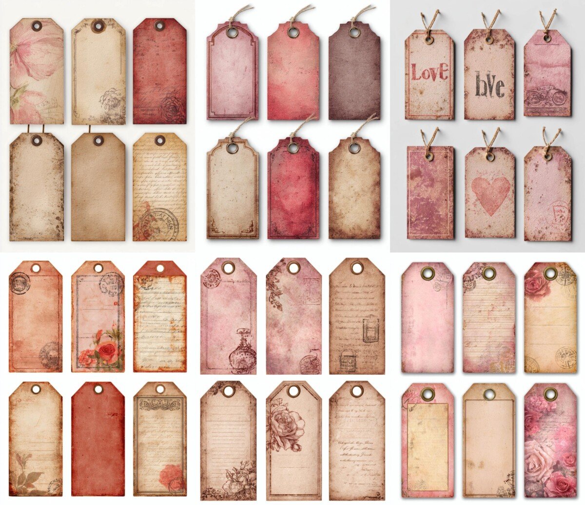 vintage preview 4 – Labels & Tags