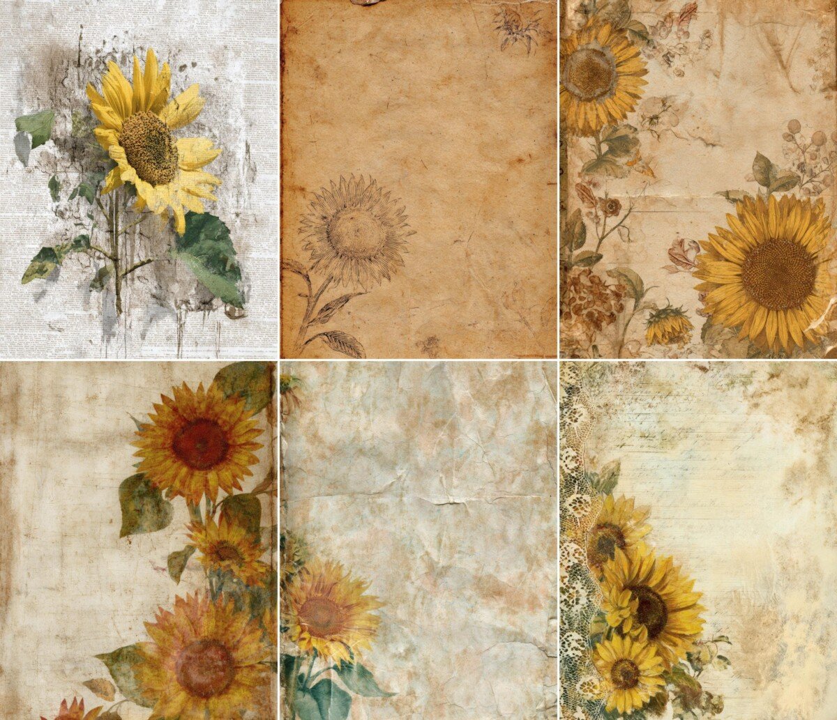 floral preview 2 – Journal Pages