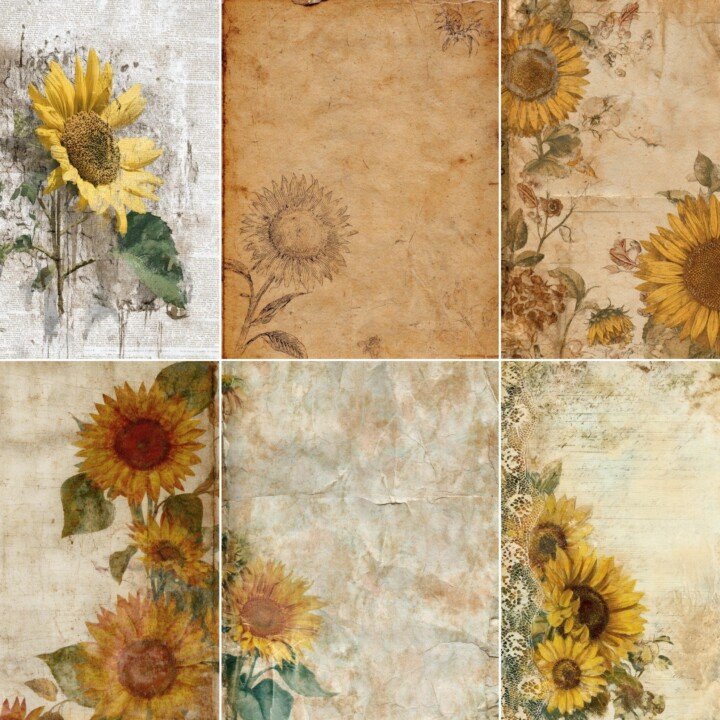 floral preview 2 – Journal Pages