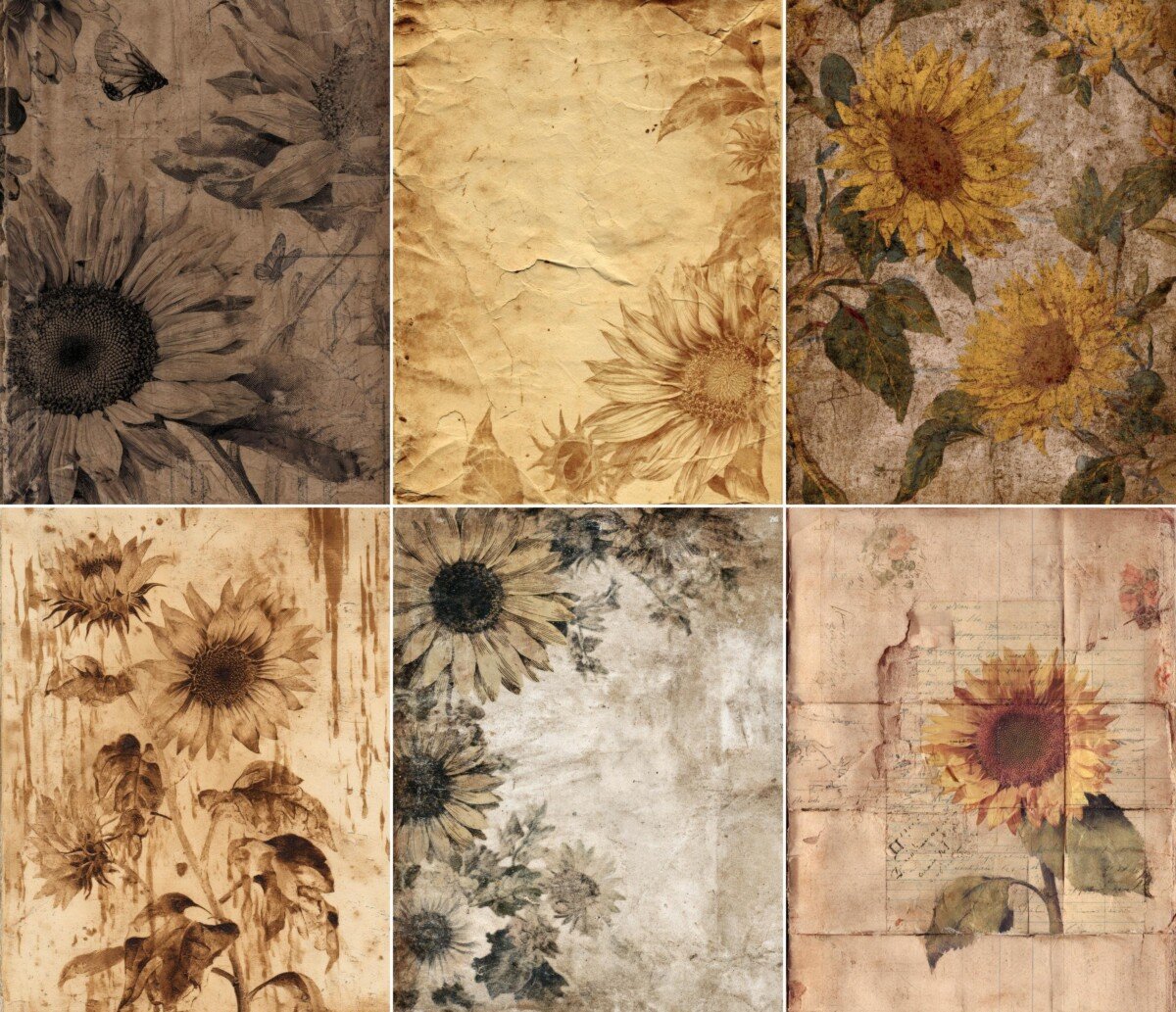 floral preview 5 – Journal Pages