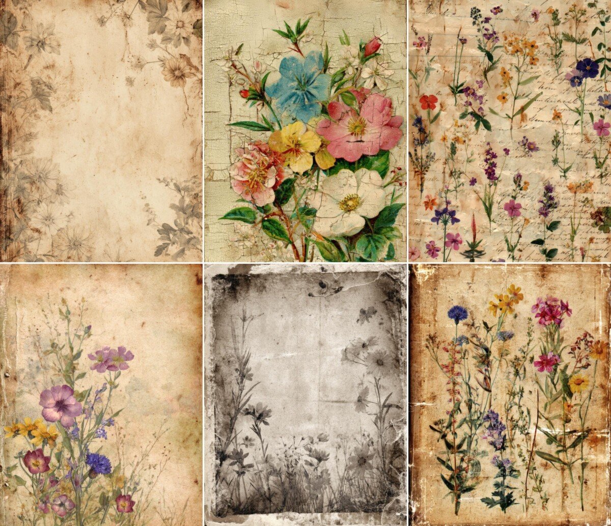 wildflower atc cards preview 4 – Kits