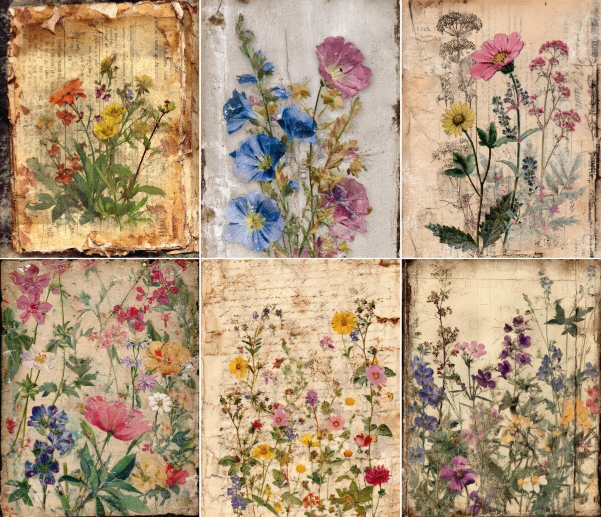 wildflower atc cards preview 5 – Kits