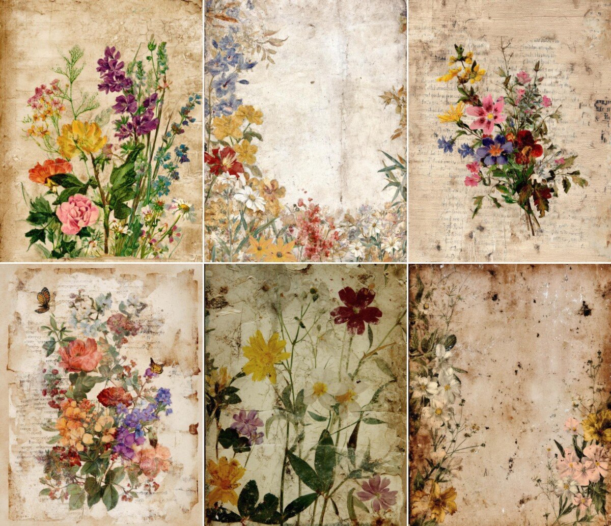 wildflower atc cards preview 7 – Kits