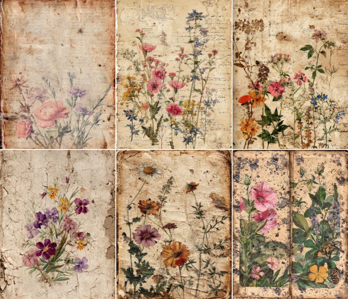wildflower atc cards preview 8 – Kits