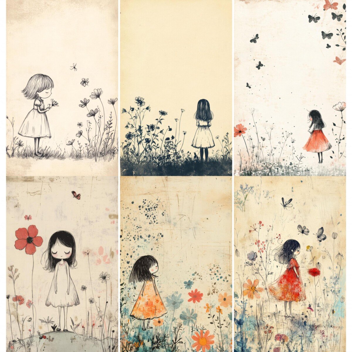 whimsical preview 3 – Journal Pages