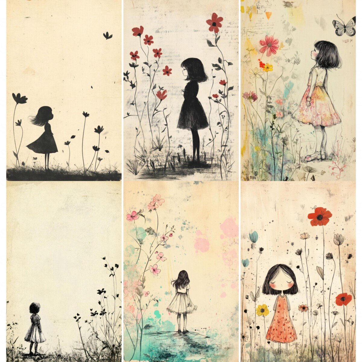 whimsical preview 2 – Journal Pages