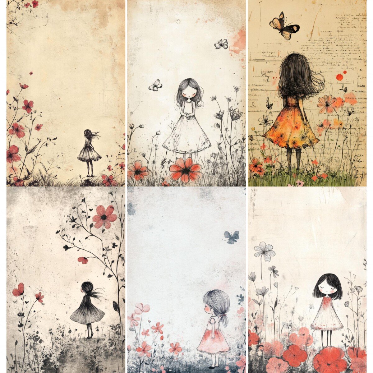 whimsical preview 7 – Journal Pages