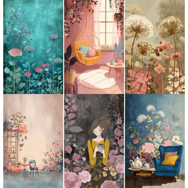 whimsical – 52 Whimsical Scrapbook Junk Journal Pages