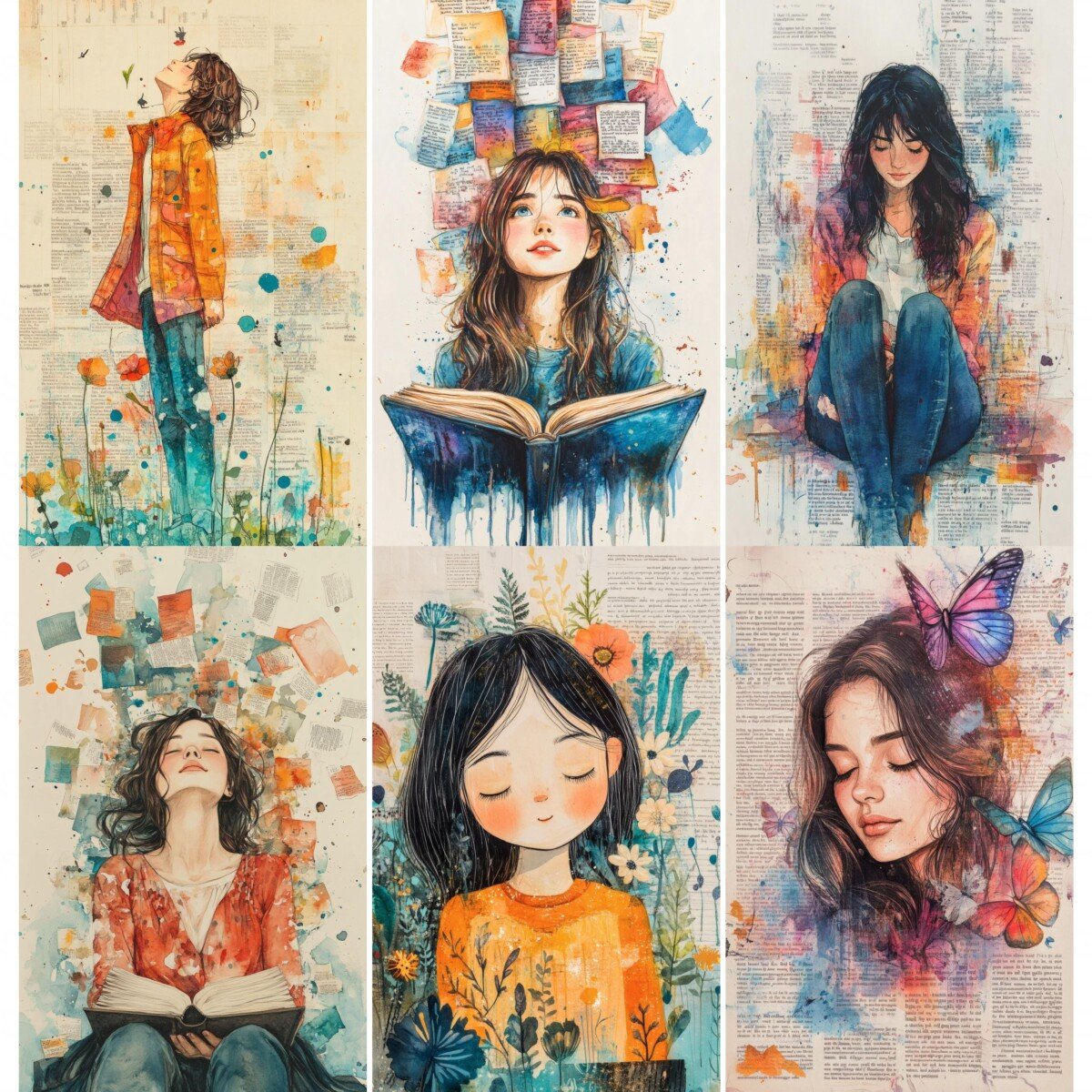whimsical preview 6 – Journal Pages