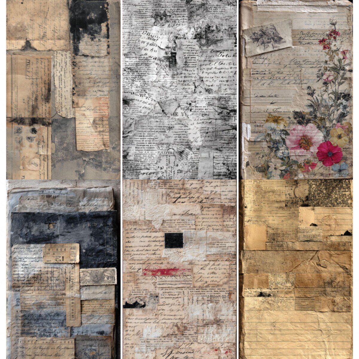 vintage preview 3 – Journal Pages
