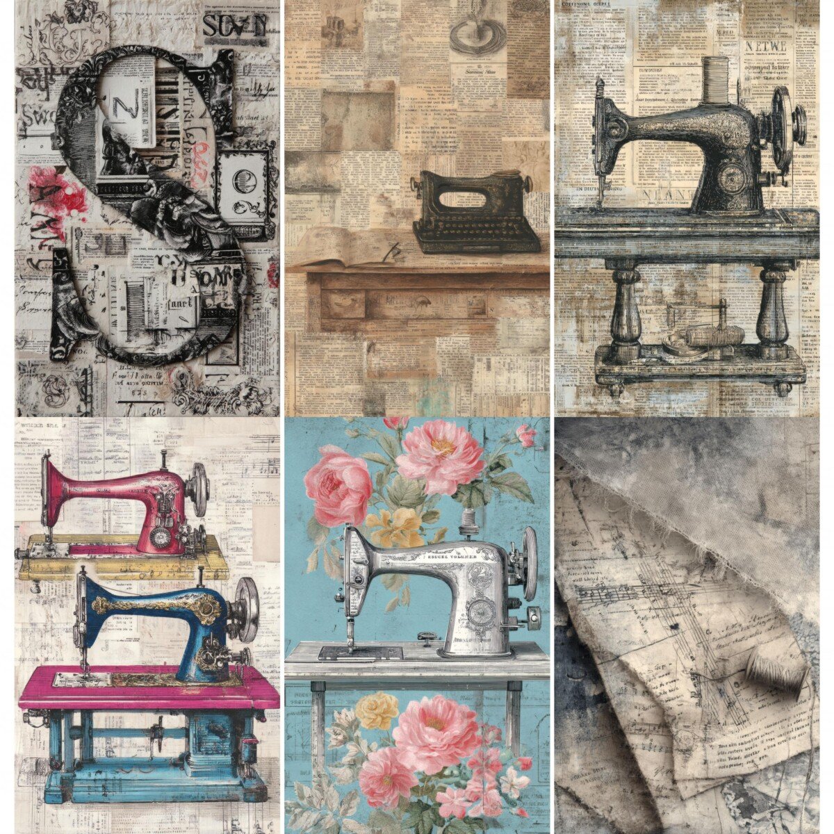 vintage preview 4 – Journal Pages