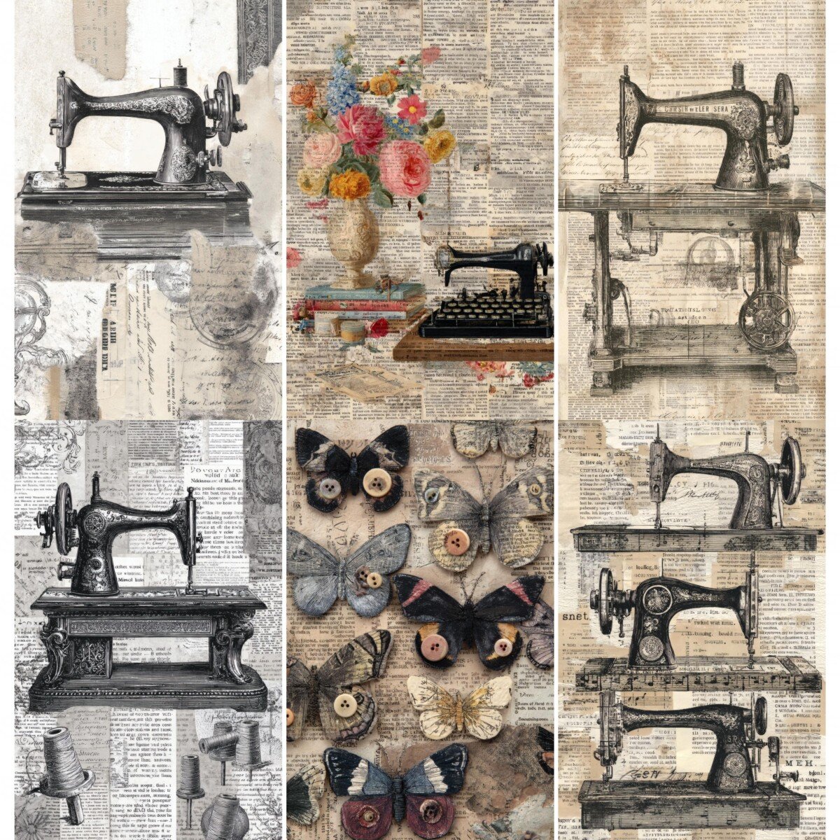 vintage preview 6 – Journal Pages