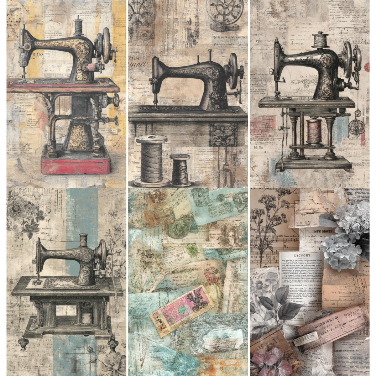 vintage preview 8 – Journal Pages