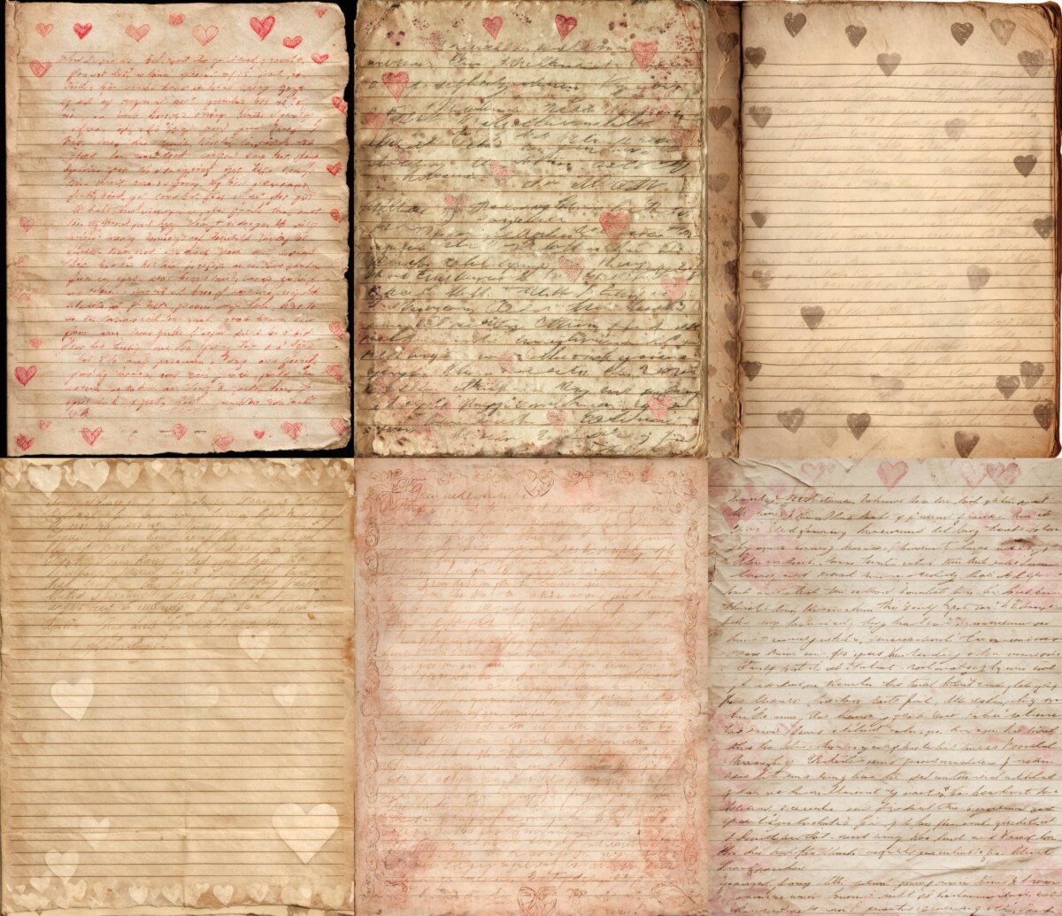 vintage preview 9 – Journal Pages