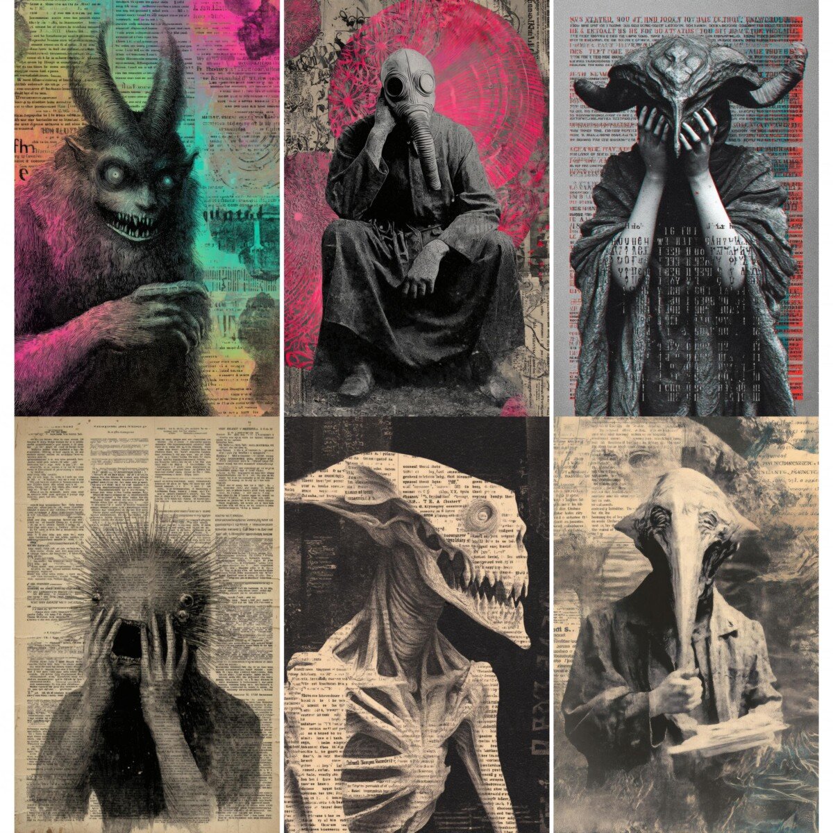 creepy preview 2 – Journal Pages