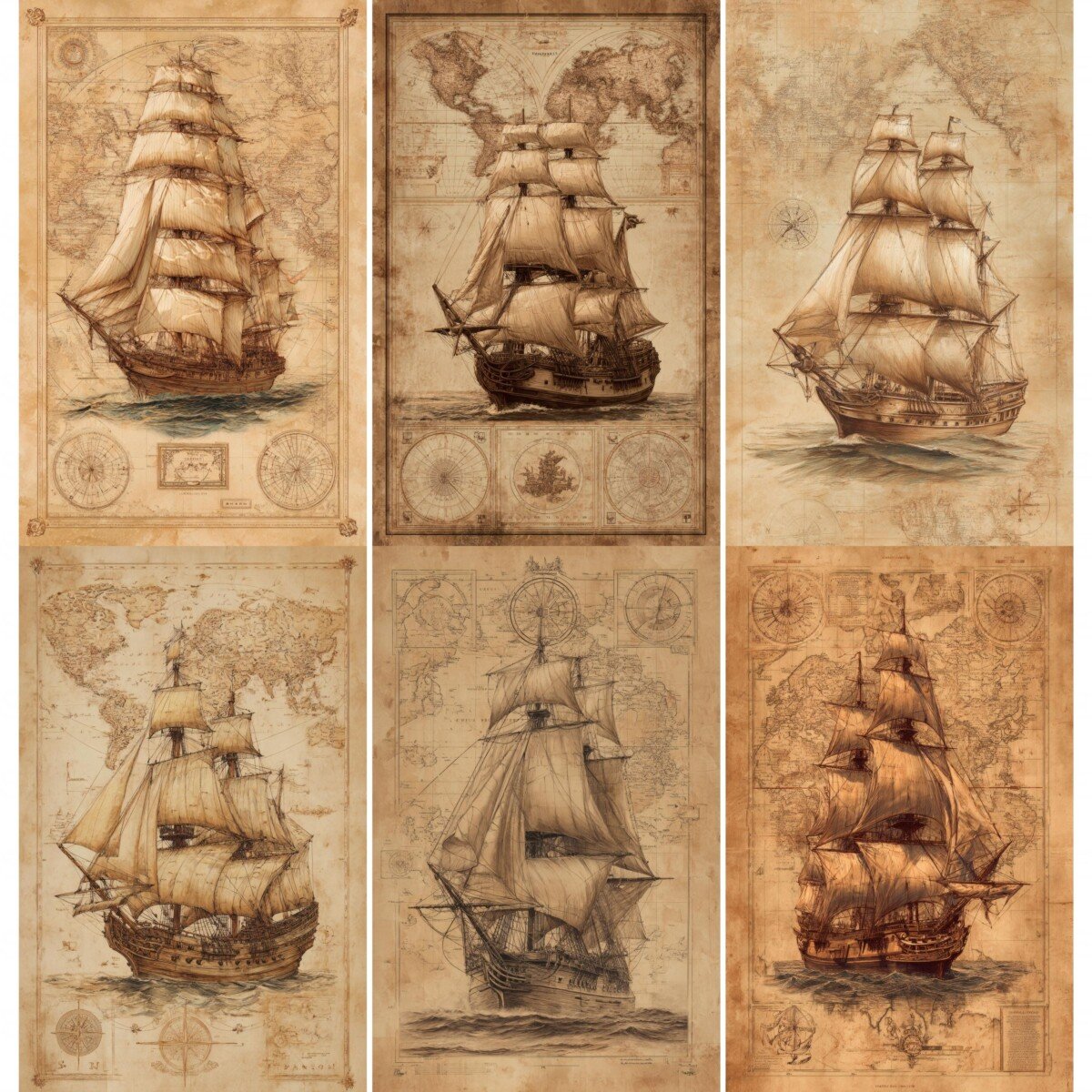 nautical preview 7 – Journal Pages