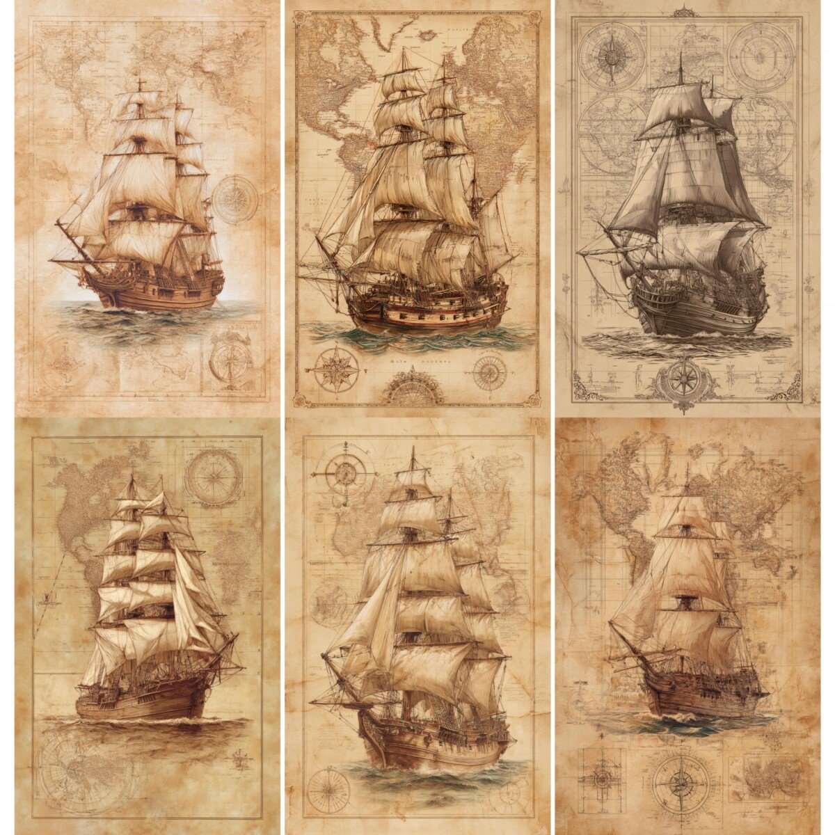 nautical preview 2 – Journal Pages
