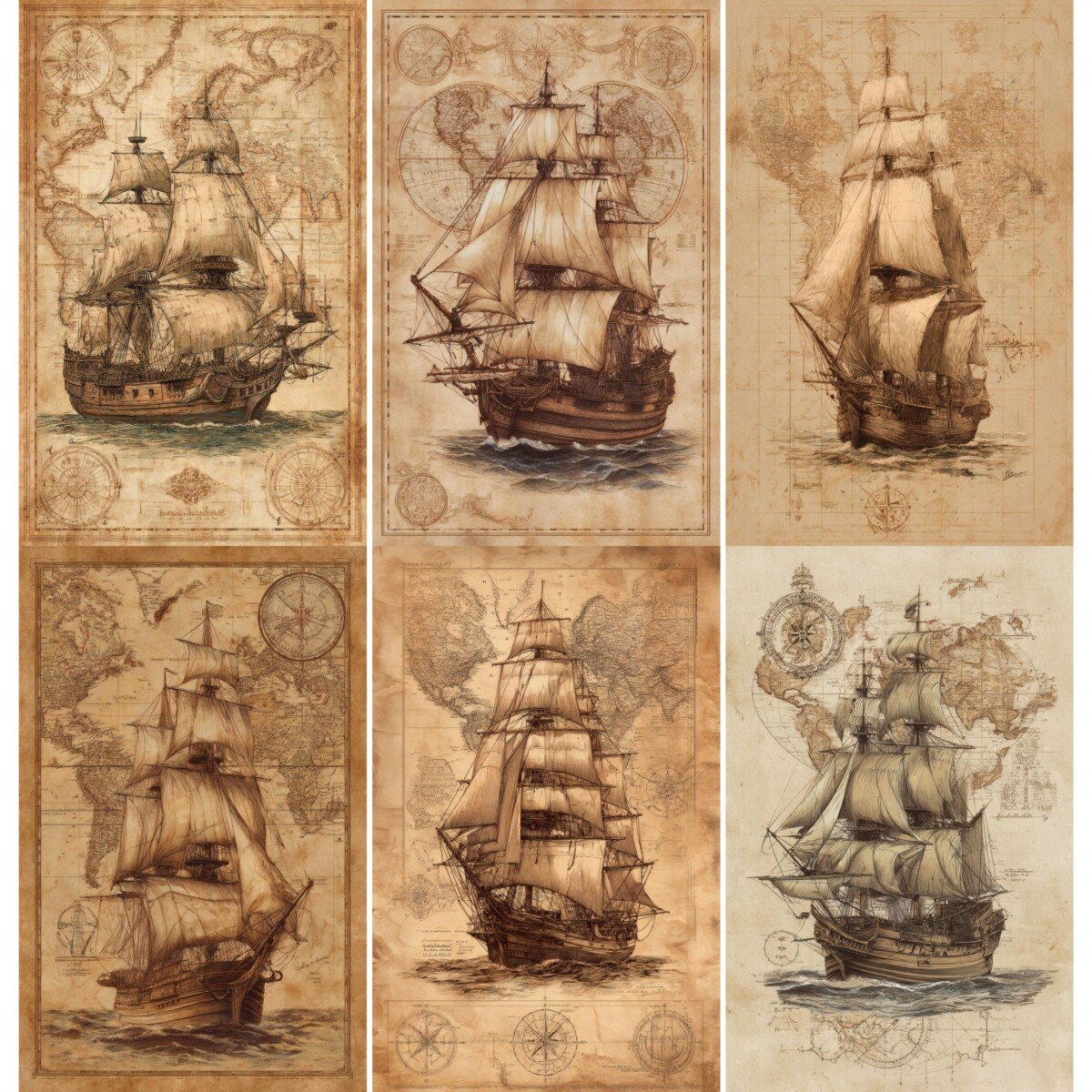 nautical preview 5 – Journal Pages