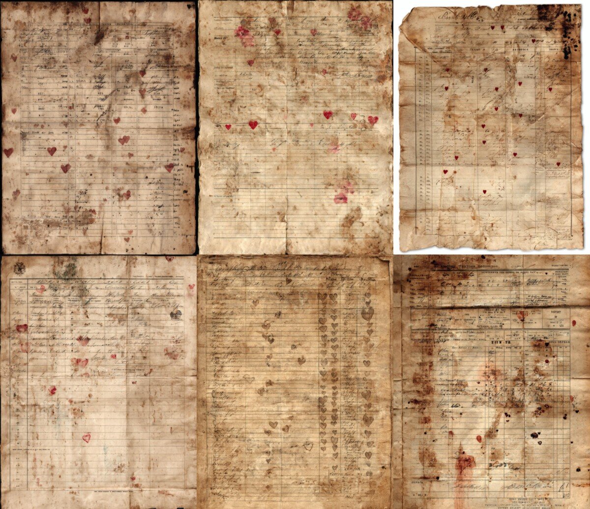 antique preview 4 – Journal Pages