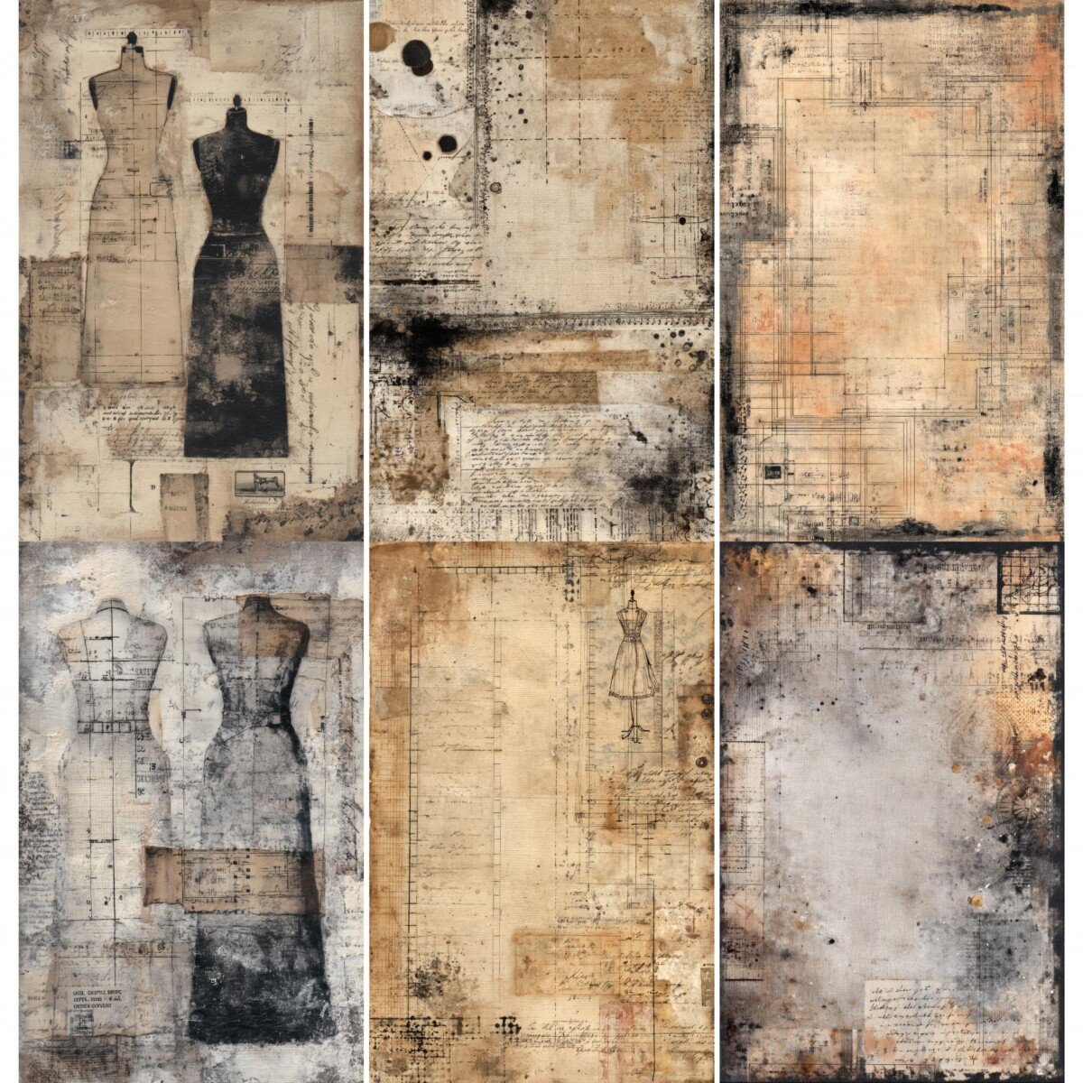 vintage preview 2 – Journal Pages