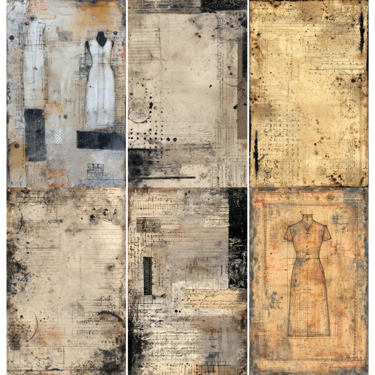 vintage preview 3 – Journal Pages