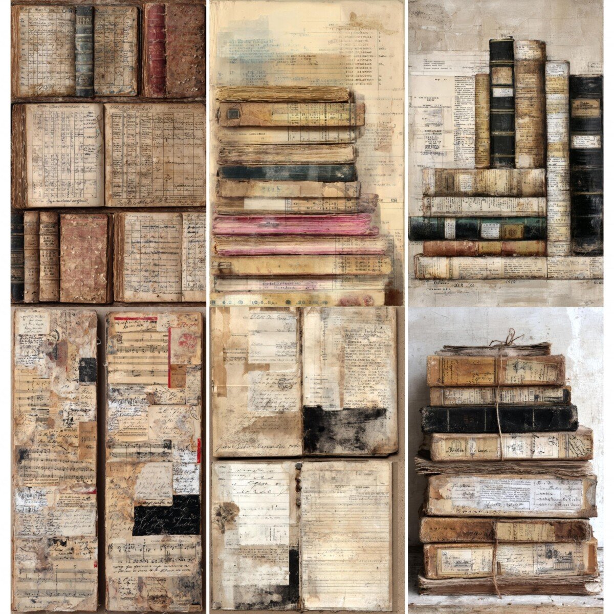 vintage preview 7 – Journal Pages