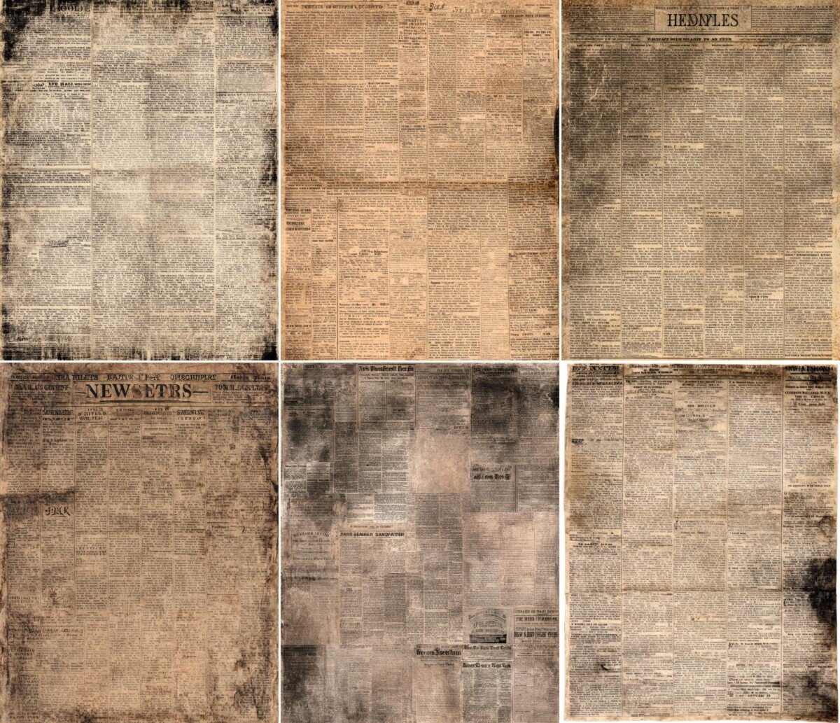 vintage preview 3 – Journal Pages