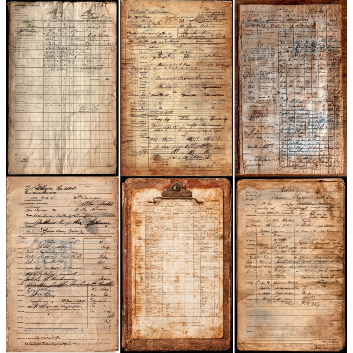 vintage preview 5 – Journal Pages