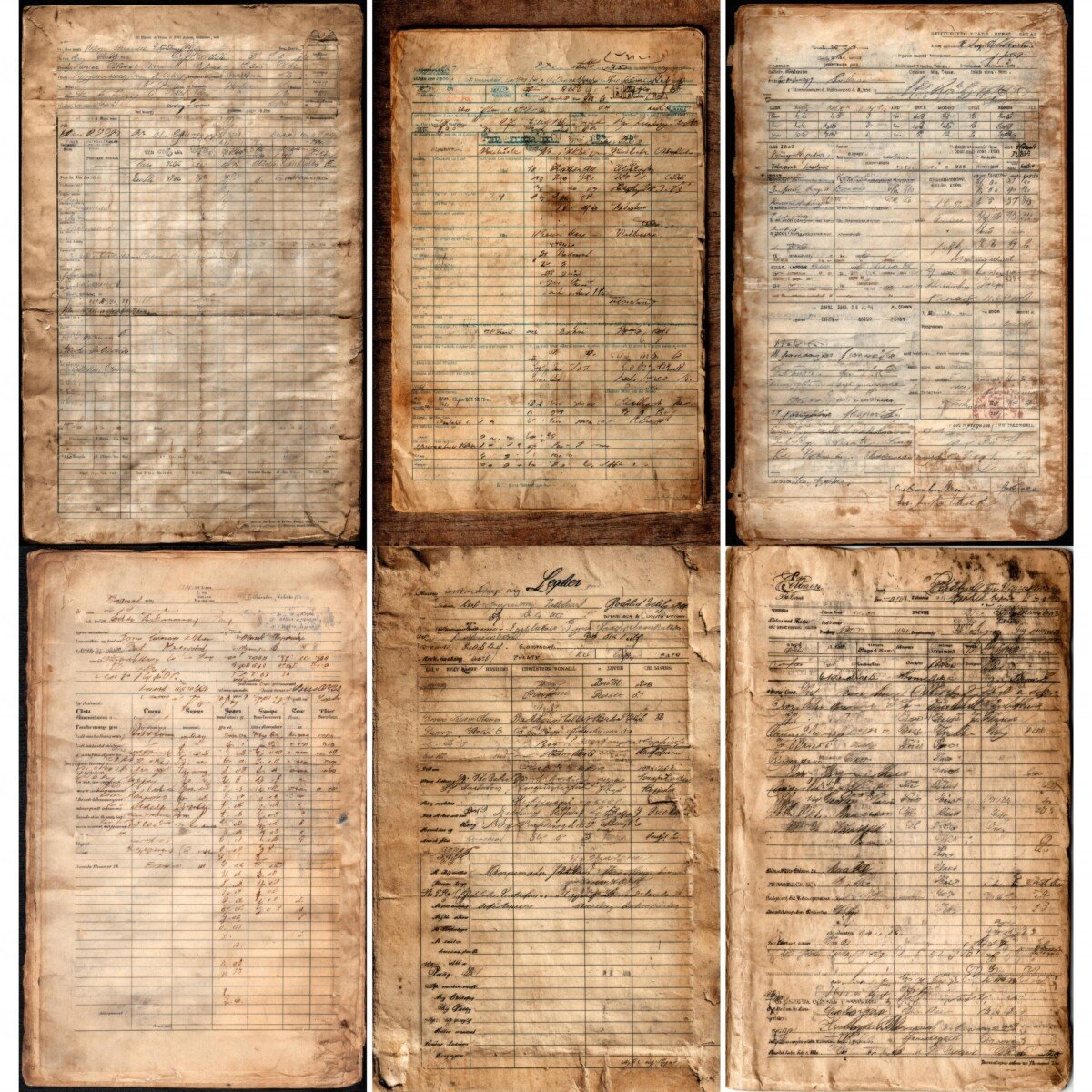 vintage preview 7 – Journal Pages