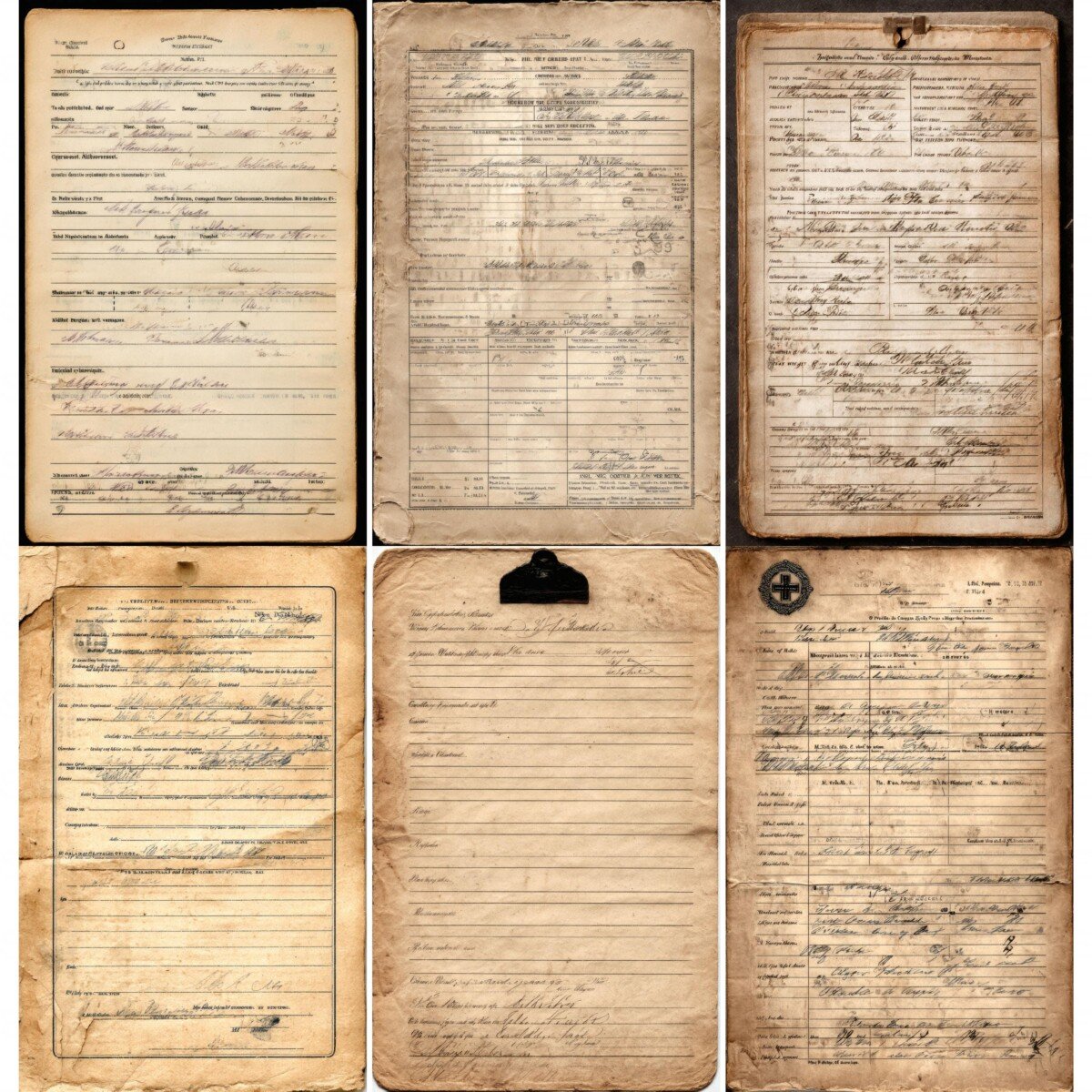 vintage preview 5 – Journal Pages