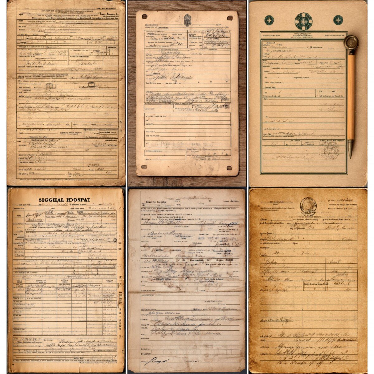 vintage preview 7 – Journal Pages