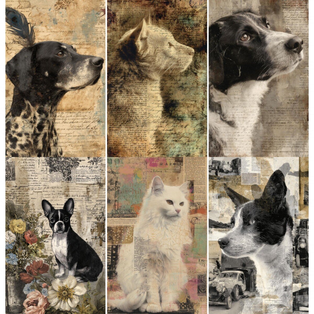 vintage preview 3 – Journal Pages