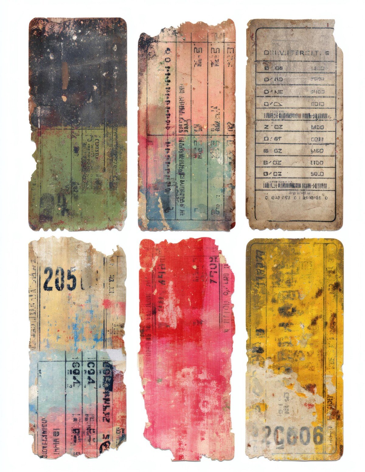 vintage preview 6 – Labels & Tags