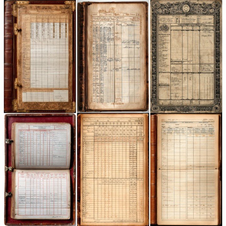 vintage preview 2 – Journal Pages