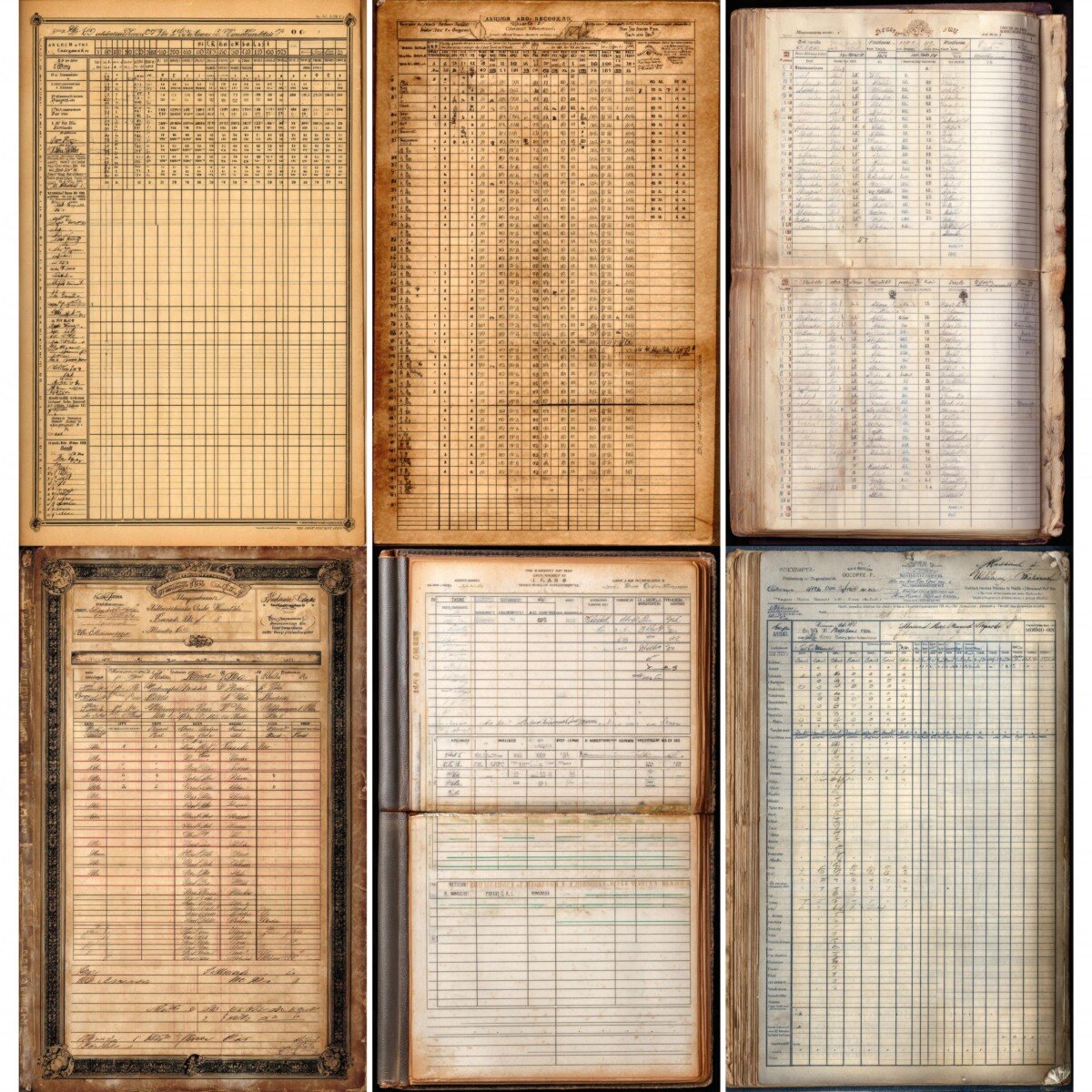vintage preview 7 – Journal Pages