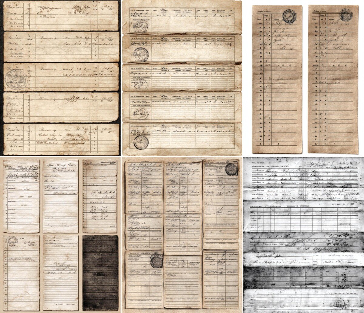 vintage preview 5 – Labels & Tags