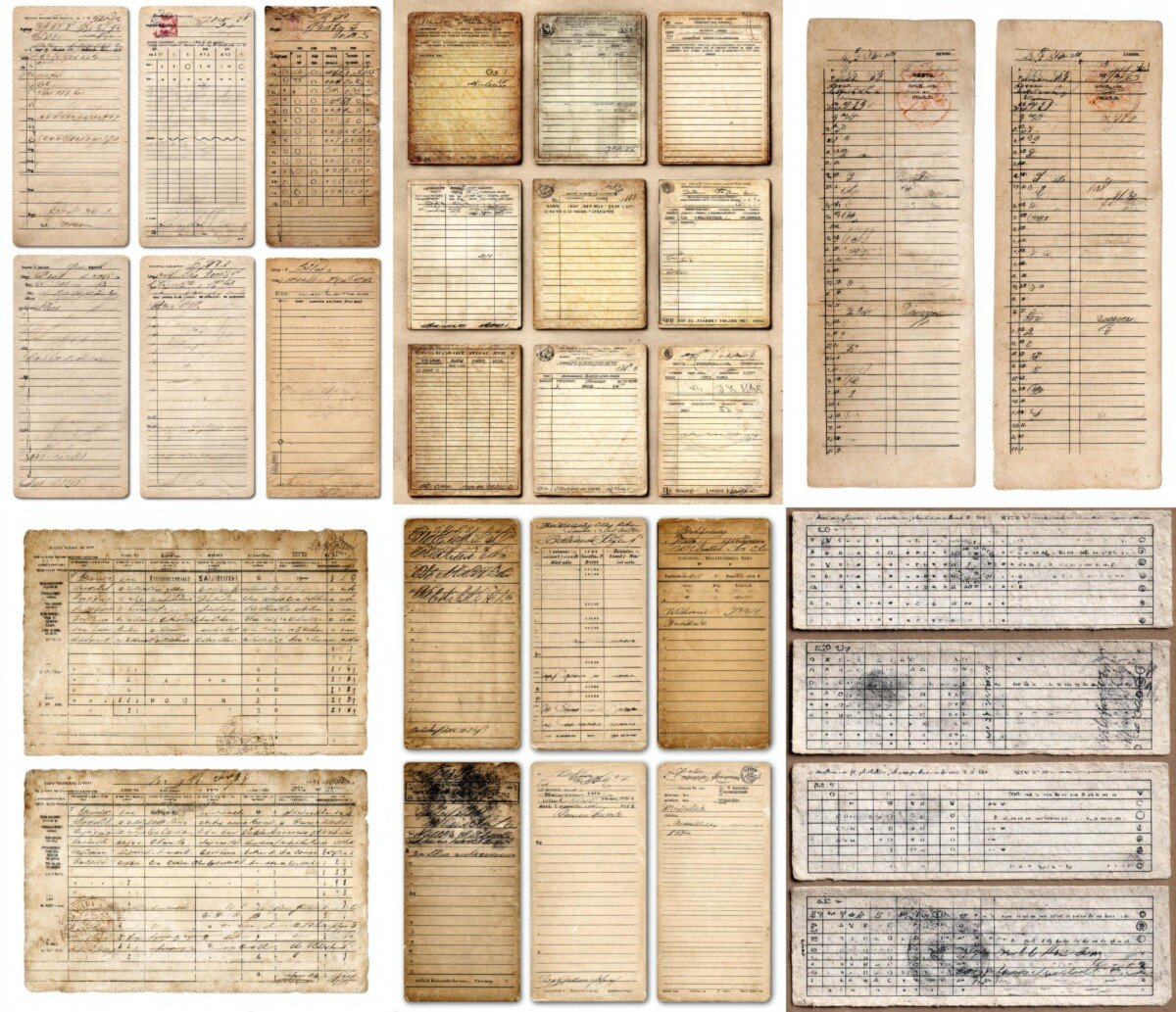 vintage preview 7 – Labels & Tags